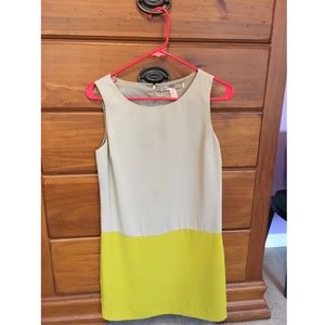 Colorblock sleeveless dress